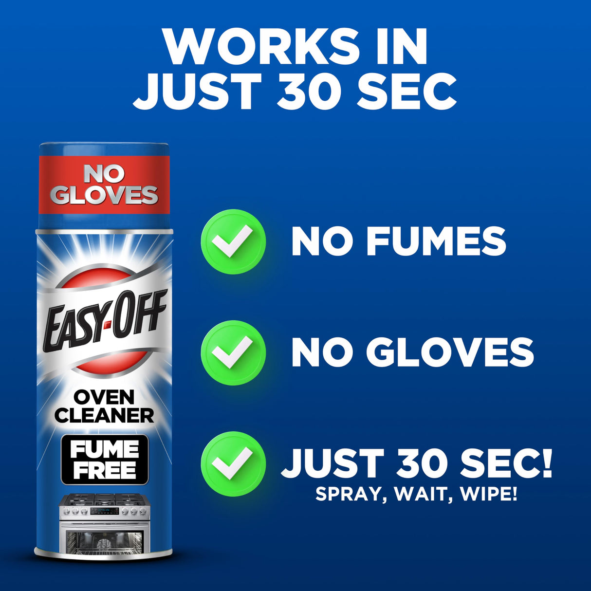EASY-Off 178 Oven Cleaner Fume Free Max Aerosol, 16 Oz, (Pack of 12)