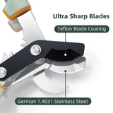 PrunePro® Loppers for Tree Trimming Stainless Steel Branch Cutter Heavy Duty Bypass Tree Pruner Rust Resistant Sharp Blade Up to 2" Tree Limb Trimmer for Gardening