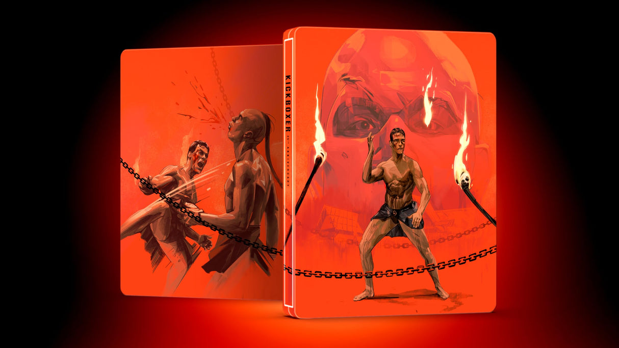 Kickboxer 4K + Bluray + Digital Amazon Steelbook [Blu-ray]