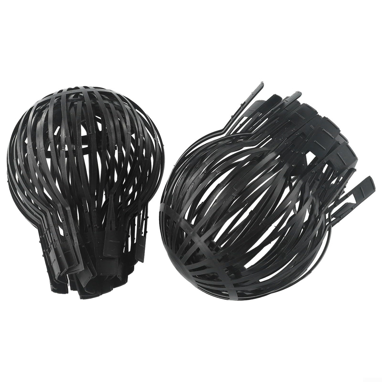 Oniissy 6 X Down Pipe Filter Leaf Debris Dirt Protecter Outdoor Drain Cover Gutter Block, Flexible Leaf Debris Dirt Protecter for Down Pipes Maintain a Clear Flow (6PCS)