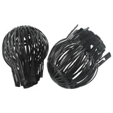 Oniissy 6 X Down Pipe Filter Leaf Debris Dirt Protecter Outdoor Drain Cover Gutter Block, Flexible Leaf Debris Dirt Protecter for Down Pipes Maintain a Clear Flow (6PCS)