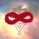 The Original Kabbalah Red String, Handmade and Blessed in The Holy Land, 100% Wool Strand, 60" Long for up to 7 Evil Eye Bracelets -incl. Prayer, Instructions & SOA