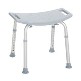 Drive Medical RTL12203KDR Shower Chair, Adjustable Shower Stool with Suction Feet, Shower Seat for Inside Tub, Bathroom Bench, 300 LB Weight Capacity