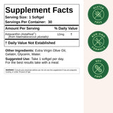 Astaxanthin 12mg Softgels, Clinically Studied AstaReal, 60 Softgels