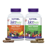 Natrol JuiceFestiv, The Ultimate Fruit and Veggie Super-Food to Support Balanced Nutrition and Overall Well-Being, Plus Antioxidants for Cellular Health, 90 Capsules (2-Count), Up to a 45 Day Supply