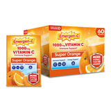 Emergen-C Vitamin C 1000mg Immune Support Powder, Orange, 60 Packets