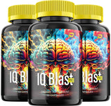 IQ Blast Pro Brain Supplement Capsules – IQBlast Pro All-Natural Maximum Strength Formula for Enhanced Memory and Focus Pills, IQ BlastPro Support and Reviews (3 Pack – 180 Capsules)