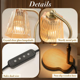 AODHGR Candle Warmer Lamp with Timer Dimmable, Flameless Scented Wax Melter