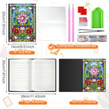 Josongslax Diamond Art Kits for Adults Teens, 4 Pack Diamond Painting Journals Notebooks, DIY 5D Gem Dots Art Crafts for Adults Clearance, Teenagers' Birthdays, Graduation, Christmas Gifts with Tools