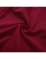 DRESSTELLS Christmas Holiday Party Dress for Women, Wedding Guest Cocktail Formal Dresses 3/4 Long Sleeve Mother of Bride Bridesmaid Eveing Gown Gala Porm Tea Aline Swing, Burgundy L