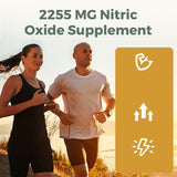 Nitric Oxide Supplement for Men - Precursor and Phytonutrient Blend for Energy, Oxygenation, and Blood Pressure (1 Pack)