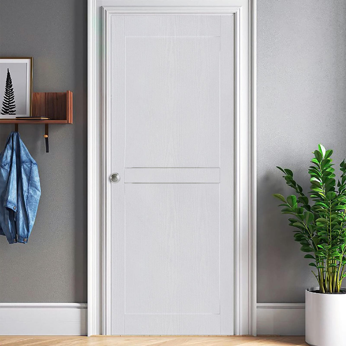 Heroad Peel and Stick Wallpaper 17.5" x 197" Wood Contact Paper Wood Wallpaper White Wood Grain Contact Paper Thicken Textured for Cabinets and Drawers Countertops Waterproof Self Adhesive Vinyl