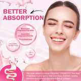 NATURE TARGET Multi Collagen Peptides Powder - Type I, II, III, V, X - Enhanced Absorption, Hydrolyzed Collagen Peptides with Prebiotics, Sugar-Free, Skin Hair Nail & Joint Support, Non-GMO