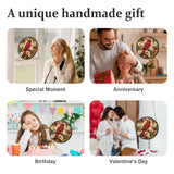 UNIQGIFTS Acrylic Puzzle Suncatcher, Northern Cardinal Sun Catchers Puzzle for Window Hanging, DIY Craft Puzzles for Adults, Ideal Gift for Women, Men, Wife, Mom, Home & Garden Decor, 7.4 in