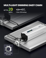 LED Grow Lights for Seed Starting Vegetables Bloom 150 Watt Full Spectrum