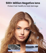 Hair Dryer, 150000 RPM Portable Professional High Speed Ionic Blow Dryer for Fast Drying, 500 Million Negative Ions Care & Heat-Control & Low Noise with Magnetic Diffuser & Nozzle, 5 Temps & 3 Speeds