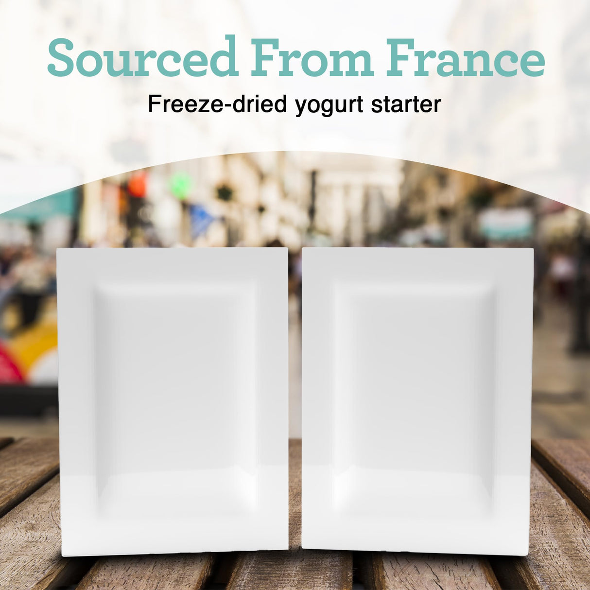 Euro Cuisine RI1020 All Natural Yogurt Culture Starter – Perfect for Dairy Free, Whole Milk, Protein Yogurt – Probiotic Yogurt Pouches for Smooth, Creamy Homemade Yogurt