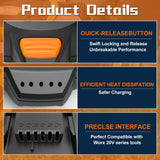 Koedsion 2Pack 3000mAh Battery Replacement for Worx PowerShare 20V Batteries WA3520 WA3525 WA3575 WA3669 WG151s WG155s WG251s WG255s WG540s WG545s WG890 WG891