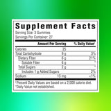 Benefiber Prebiotic Fiber Supplement Gummies for Digestive Health, Assorted Fruit Flavor - 81 Count