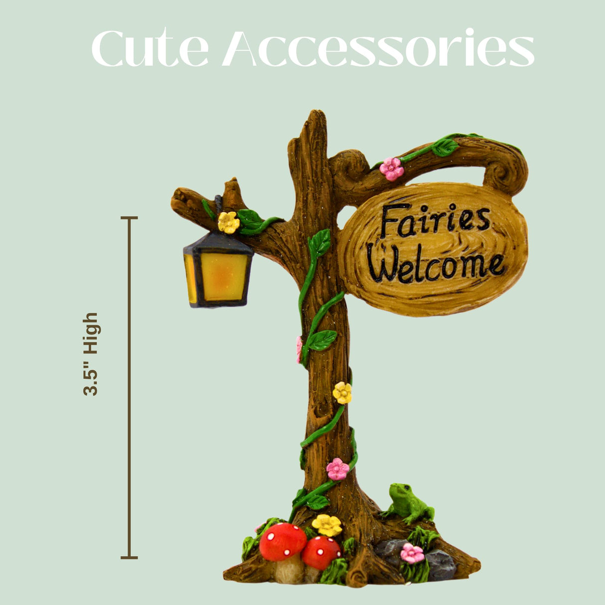 PRETMANNS Fairies for Fairy Garden Accessories, 3 Piece Kit