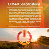 ACTIVZ GNM-X - Nrf2 Activator for Genetic Cellular Defense and Enhanced Well-Being - Supports Longevity and Epigenetic Health - 30 Capsules