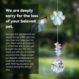 Dog Memorial Gifts, Loss of Dog Sympathy Gift, Pet Memorial Suncatcher
