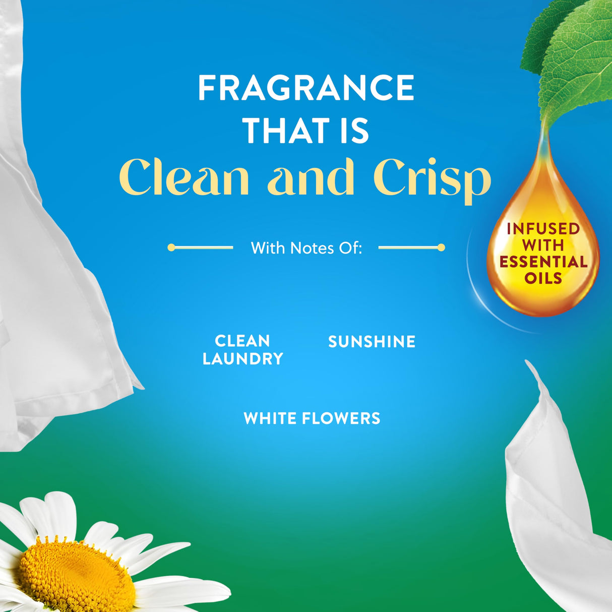 Air Wick Plug in Scented Oil Refill, 10ct, Fresh Linen, Air Freshener, Essential Oils, Eco Friendly Pack