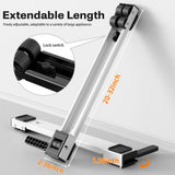 KVRG Appliance Rollers Heavy Duty,Newest Extendable Appliance Sliders,Liftable Washing Machine Base,Easily Move Washer and Dryer Machines,Refrigerators,Furniture-White