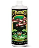 FoxFarm Cultivation Nation Cal-Mag for Plants - 4-0-0, 3% Calcium, 1% Magnesium - 1-Quart