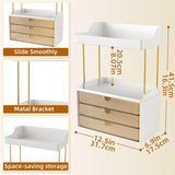 StorBin Arcylic 5-Tier Makeup & Skincare Organizer for Vanity, Bath