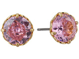 kate spade new york That Sparkle Round Earrings, Pink, One Size