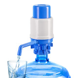 HotFrost Manual Water Pump for 5 Gallon Jug & Bottle – Non-Electric 5 Gallon Water Dispenser, Universal Hand Pump with 3 Adjustable Tubes, 53mm Screw Top Adapter, Spout Cap & Cleaning Brush, BPA-Free