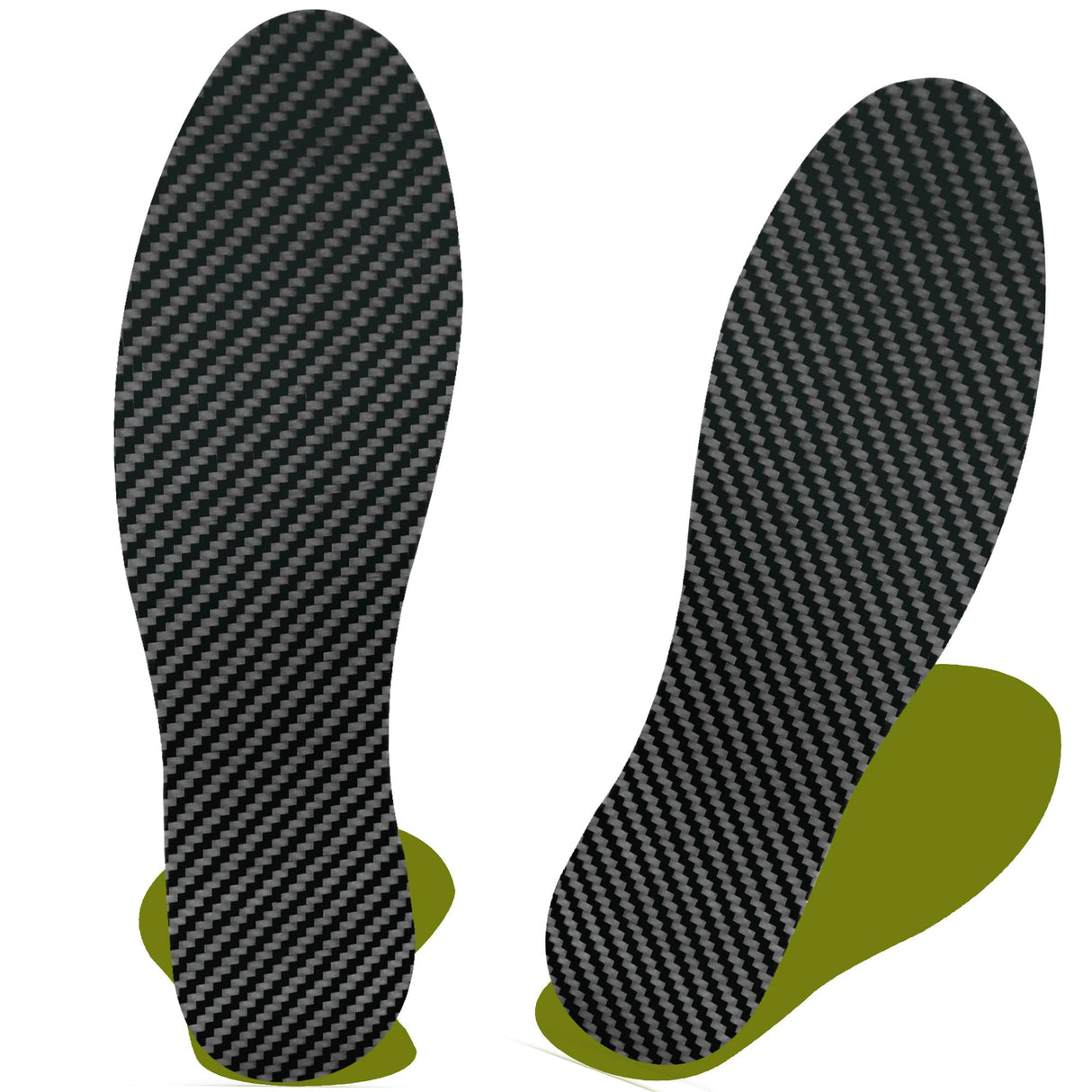 Carbon Fiber Insole(1 Pair), Carbon Fiber Foot Plate for Hallux Rigidus, Limitus, Turf Toe, Arthritis, Fractures, Rigid Sole Shoe Insert for Sports, Hiking, Trekking, Alternative to Post Op Shoe,255mm