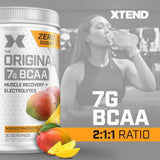 Xtend XTEND Original BCAA Powder 7g BCAA and 2.5g L-Glutamine, Sugar Free Post Workout Muscle Recovery Drink with Amino Acids for Men & Women, 30 Servings