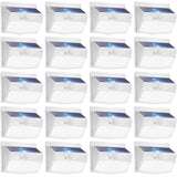 Peasur Solar Lights Outdoor Motion Sensor [20 Packs] Security Light with 3 Lighting Modes Wall Lights Waterproof Solar Powered Lights for Garden Fence Yard, White