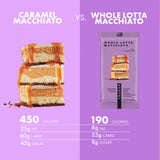 TRUBAR Vegan Protein Bar, Whole Lotta Macchiato, Gluten Free, Plant Based Protein, Dairy Free, Non GMO, Soy Free, No Sugar Alcohols, 12G Protein, 12G Fiber, 23G Carb, On the Go Snack Bars, 12 CT