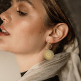 Alofisher Simple Gold Dangle Earrings Boho Drop Earrings for Women