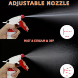 Brsazee 6 Pack 16oz Spray Bottles, Reusable Fine Mist Water Sprayer for Plants, Cleaning, High Output Ultrafine Misting Plastic Spray Bottles for Water, Salon, Garden, Kitchen and Bathroon