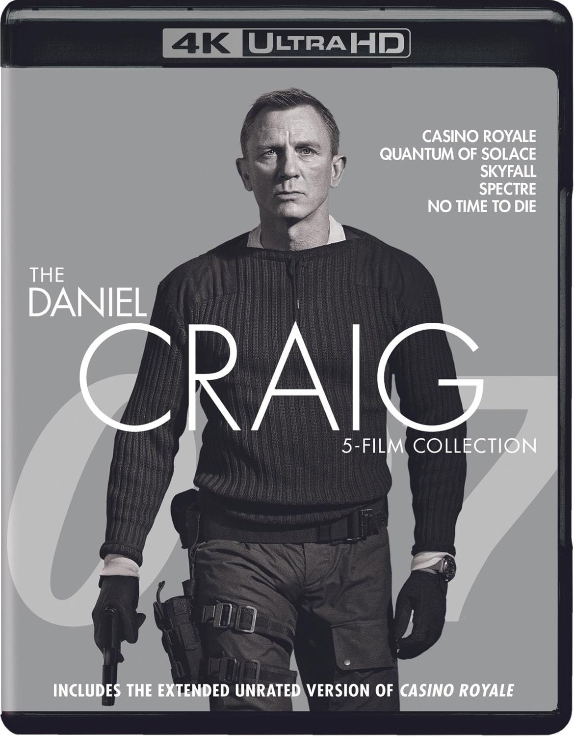 James Bond: The Daniel Craig 5-Film Collection (4K Ultra HD + Blu-ray) [4K UHD]