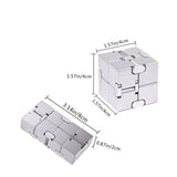 JOEYANK Fidget Cube Metal Infinity Cube for Stress and Anxiety Relief/ADHD