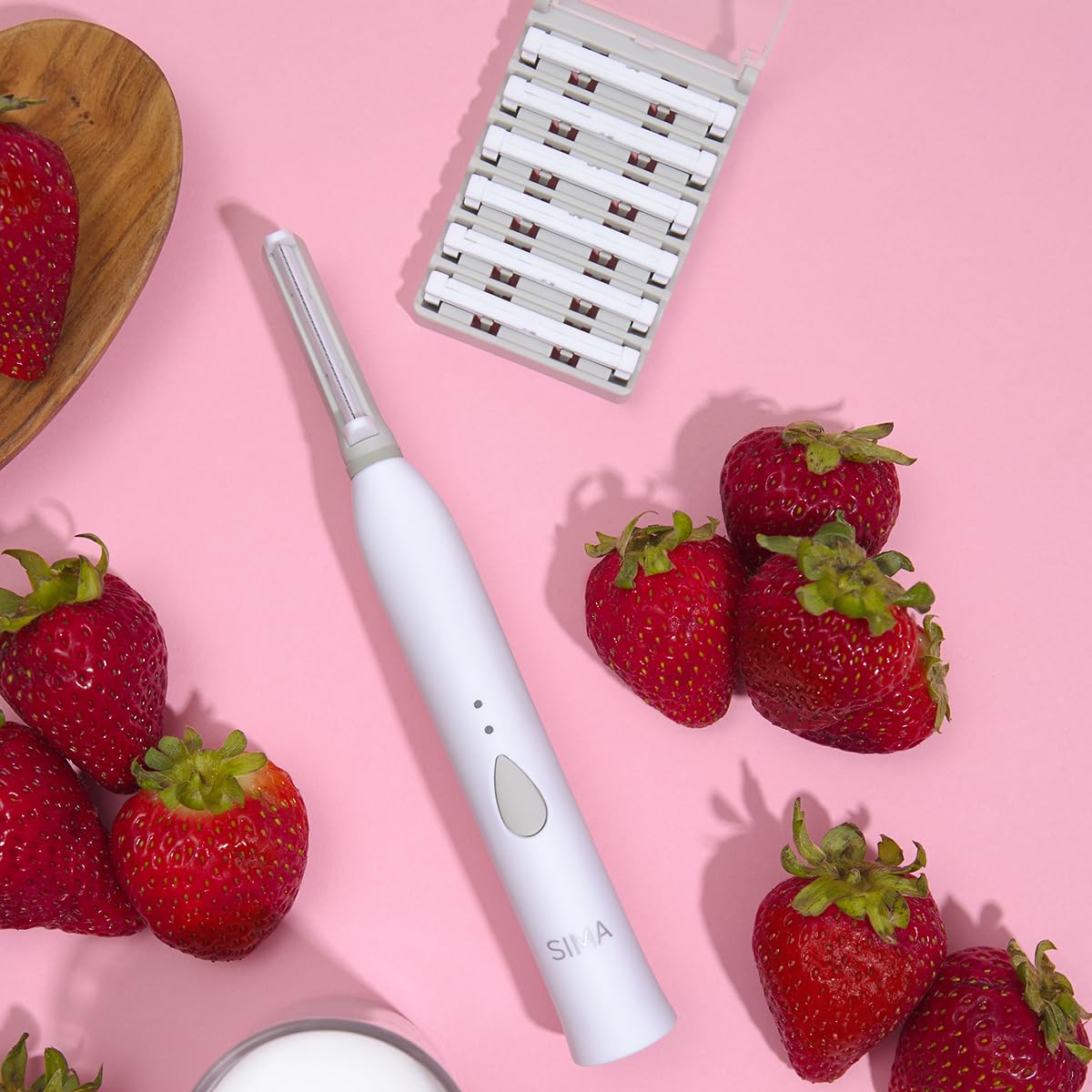 Spa Sciences SIMA Replacement Kit – ONLY COMPATIBLE WITH THE SPA SCIENCES SIMA DEVICE - Pro Dermaplane Machine Replacements for a Flawless Look – Dermatologist Recommended -