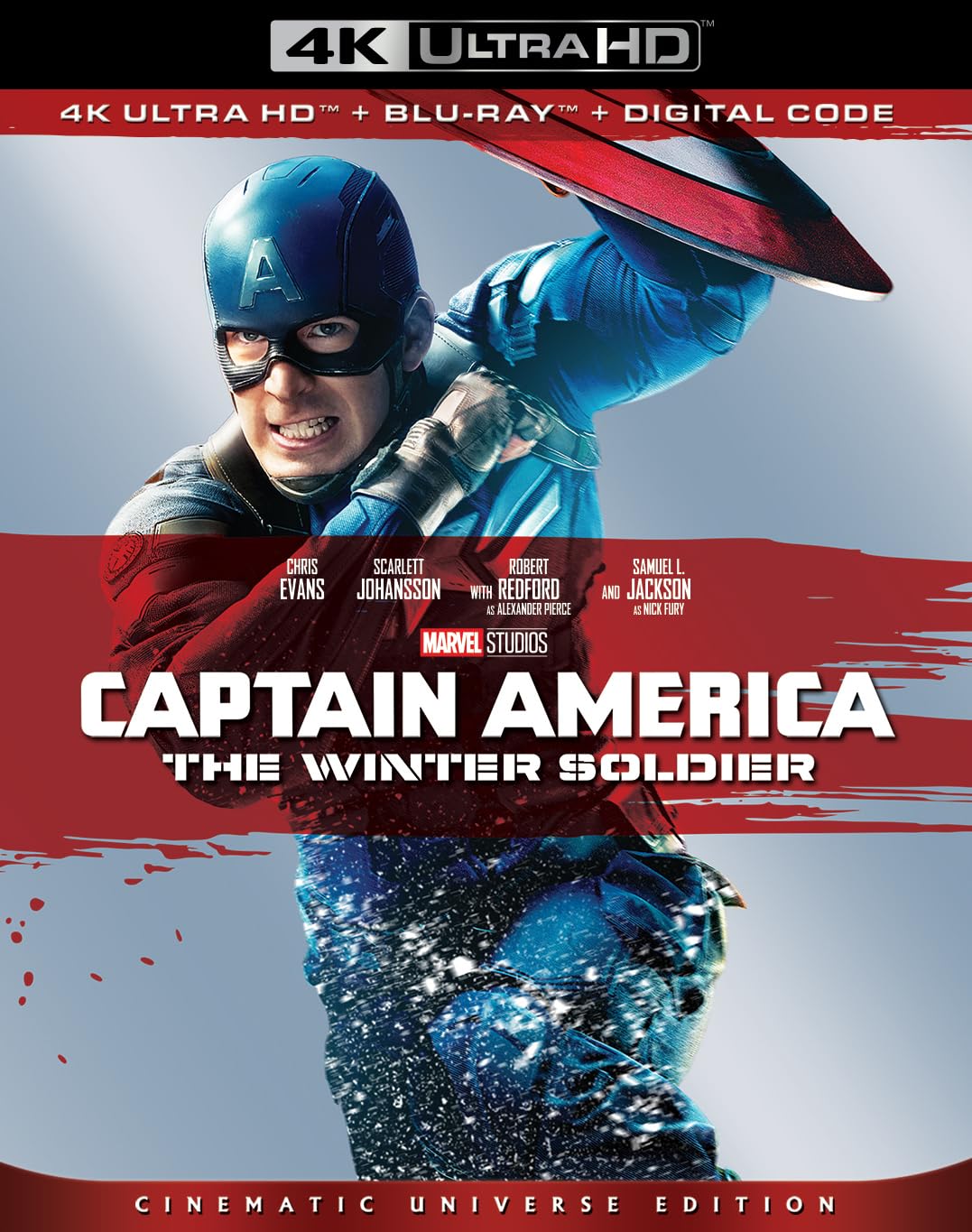 Captain America: The Winter Soldier [Blu-ray]