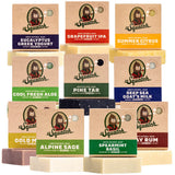 Dr. Squatch Natural Bar Soap for Men Variety Gift Set - Cold Process No Harsh Chemicals - Pine Tar, Bay Rum, Grapefruit IPA, Cool Fresh Aloe, Alpine Sage & more (5 oz, 10-Pack)