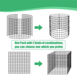 Eunika 18 Pcs Round Plant Protector from Animals, 6 Pack 12" x 12"