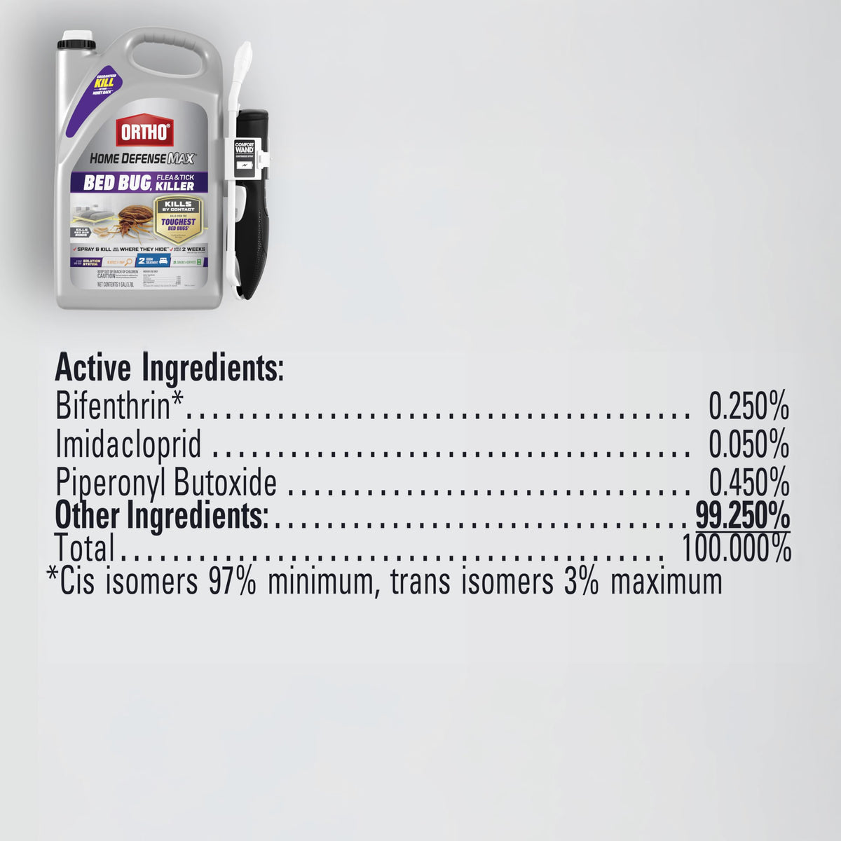 Ortho Home Defense Max Bed Bug, Flea & Tick Killer, 1 gal.