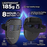 MEGOO Led Light up Mask with Gesture Sensing, Halloween Gifts for Kids