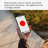 Yale Assure Lock 2 with Wi-Fi – Black Suede Smart Lock for Front Door with Keypad, App Control, Backup Key, and Deadbolt – Secure Keyless Entry Door Lock, YRD450-WF1-BSP
