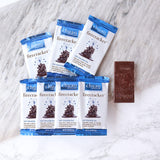 Chuao Chocolatier Firecracker Dark Chocolate Mini Bars | Gourmet Sea Salt Chipotle Popping Candies No Preservatives | For Gift Baskets, Christmas, Birthday, Care Package | 24 Pack