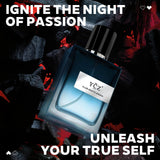 Ycz CLUB GENT'S AROMA Perfume Men, Eau de Parfum Spray, Nightclub Essential Long-Lasting Fragrance, Men's Cologne with Aromatic Woody Notes of Mint, Lemon, Special Occasions Daily Elegance