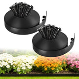 4-in 100-ft Plastic Landscape Edging Decoration, Equipped with 150 Stakes